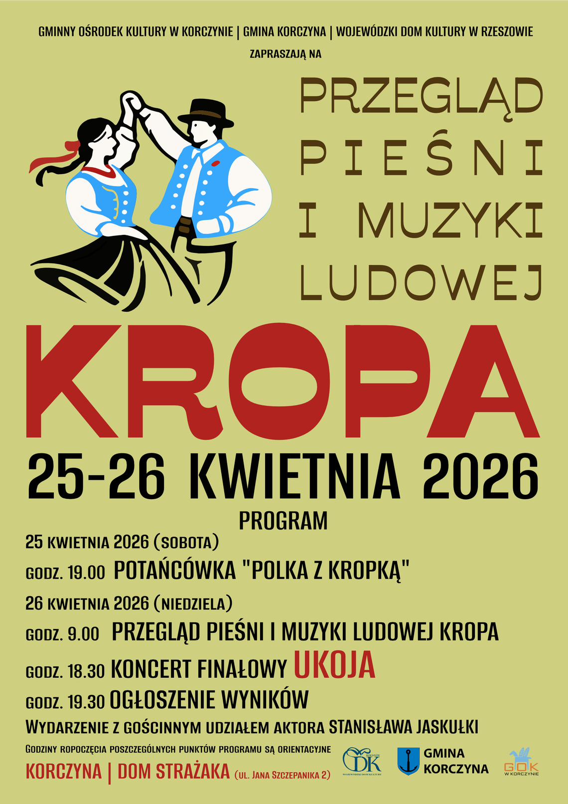 Przegląd Pieśni i Muzyki Ludowej KROPA Przegląd Pieśni i Muzyki Ludowej KROPA