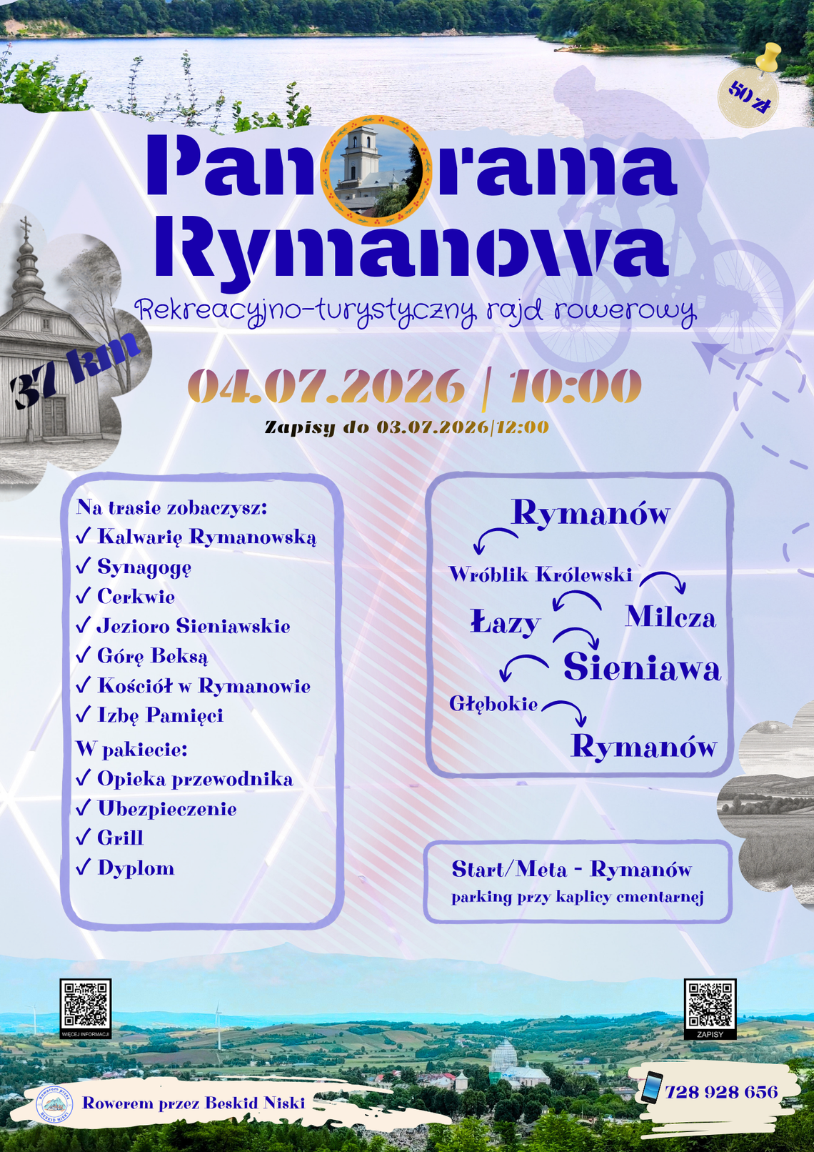 Rajd Rowerowy „Panorama Rymanowa”