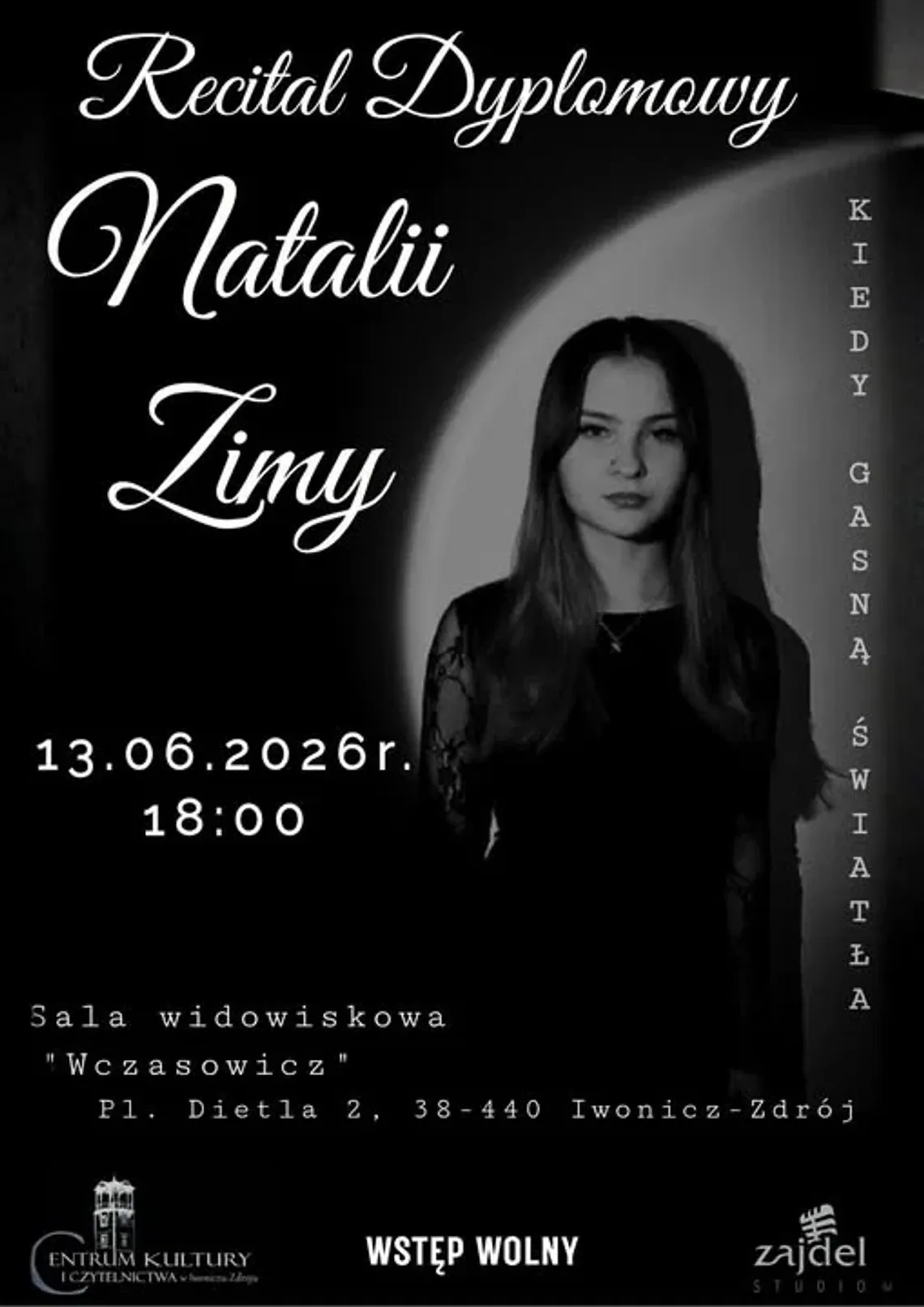 Recital Dyplomowy Natalii Zimy