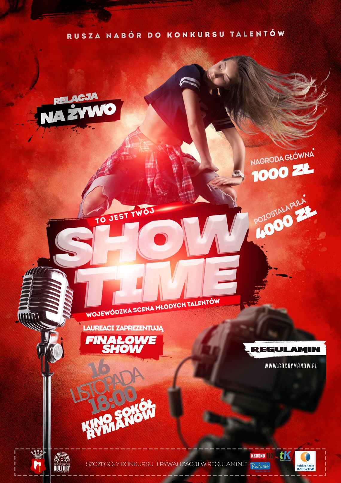 Show Time – Wojewódzka Scena Młodych Talentów Show Time – Wojewódzka Scena Młodych Talentów