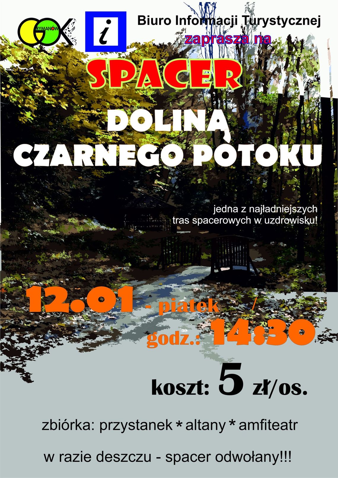 Spacer Doliną Czarnego Potoku Spacer Doliną Czarnego Potoku