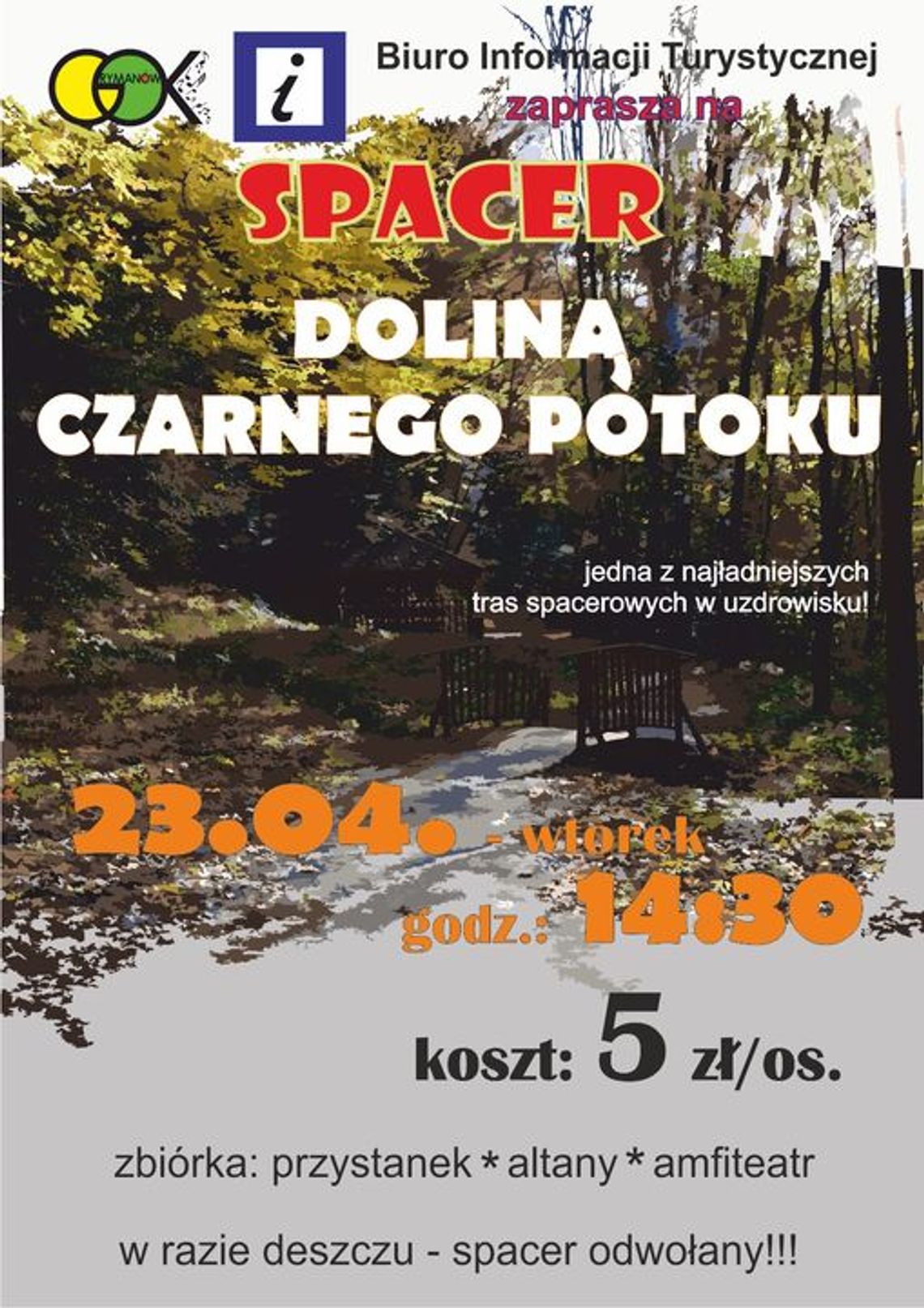 Spacer Doliną Czarnego Potoku Spacer Doliną Czarnego Potoku