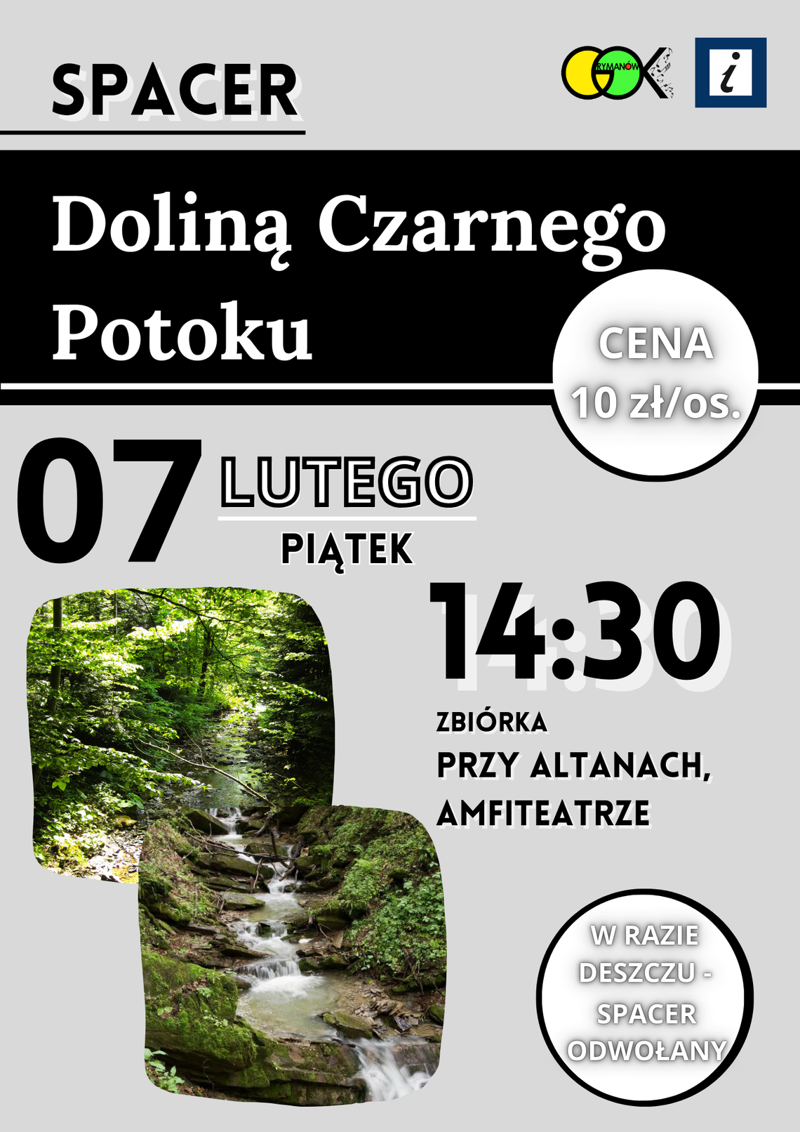 Spacer Doliną Czarnego Potoku Spacer Doliną Czarnego Potoku