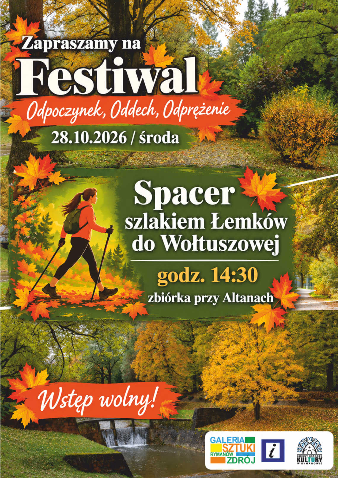 Spacer szlakiem Łemków do Wołtuszowej Spacer szlakiem Łemków do Wołtuszowej