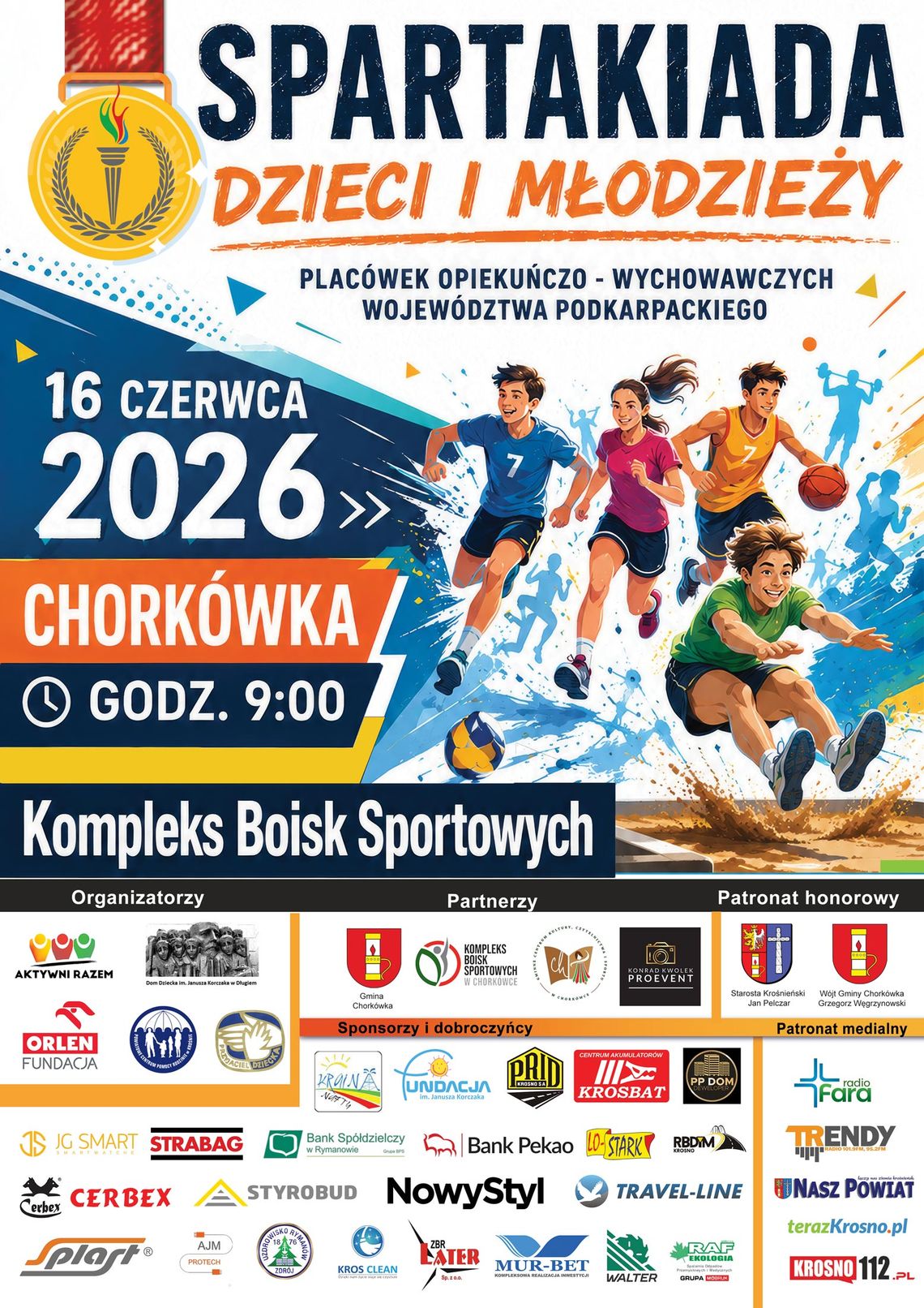 Spartakiada Dzieci i Młodzieży Placówek Opiekuńczo-Wychowawczych Województwa Podkarpackiego