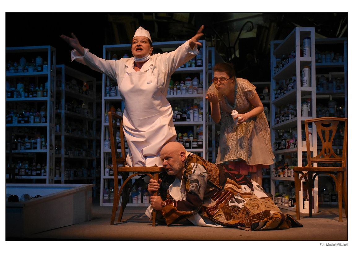 Spektakl "Chory z urojenia", Teatr im. Wandy Siemaszkowej w Rzeszowie Spektakl "Chory z urojenia", Teatr im. Wandy Siemaszkowej w Rzeszowie