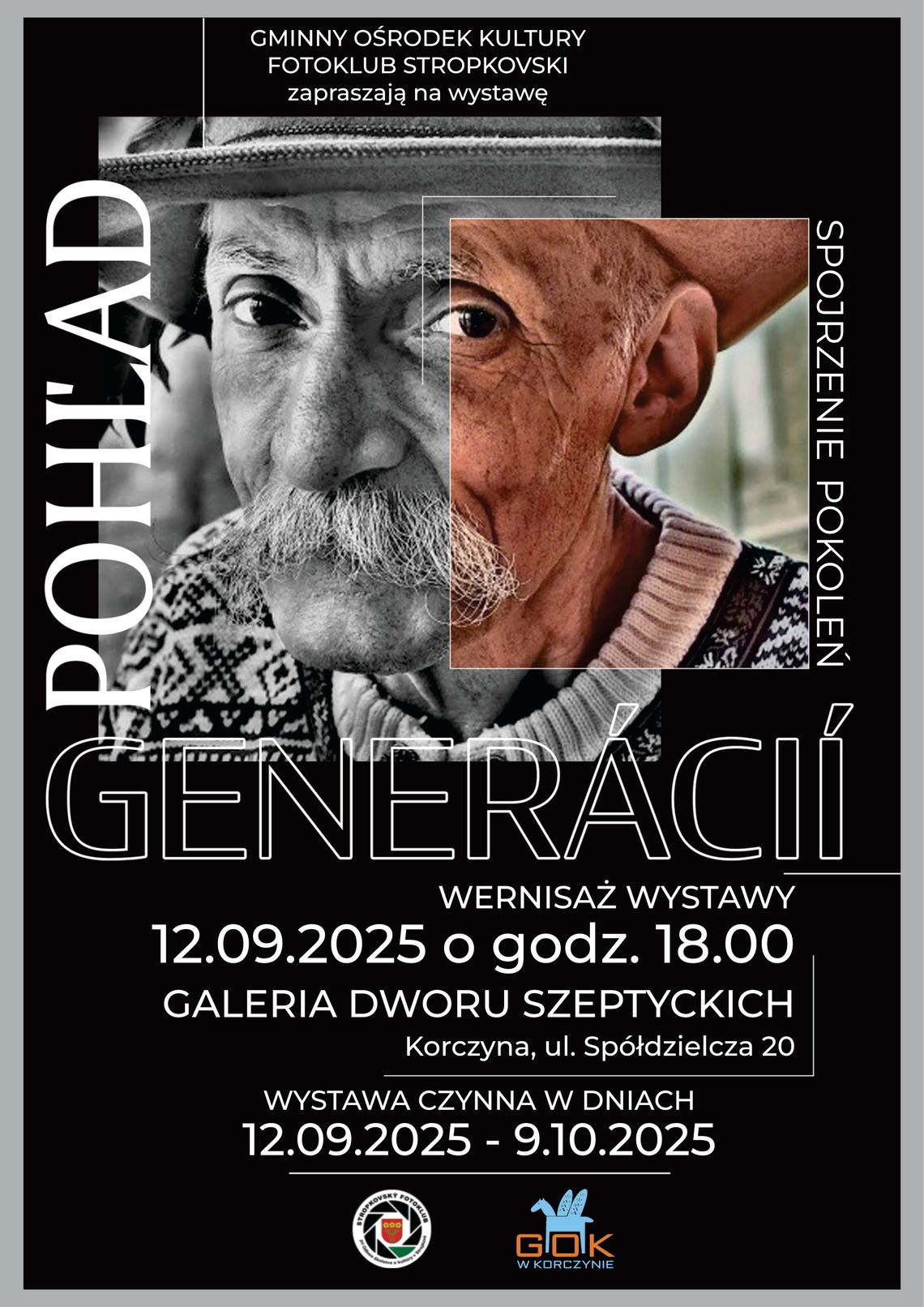 Spojrzenie pokoleń w Gminnym Ośrodku Kultury w Korczynie
