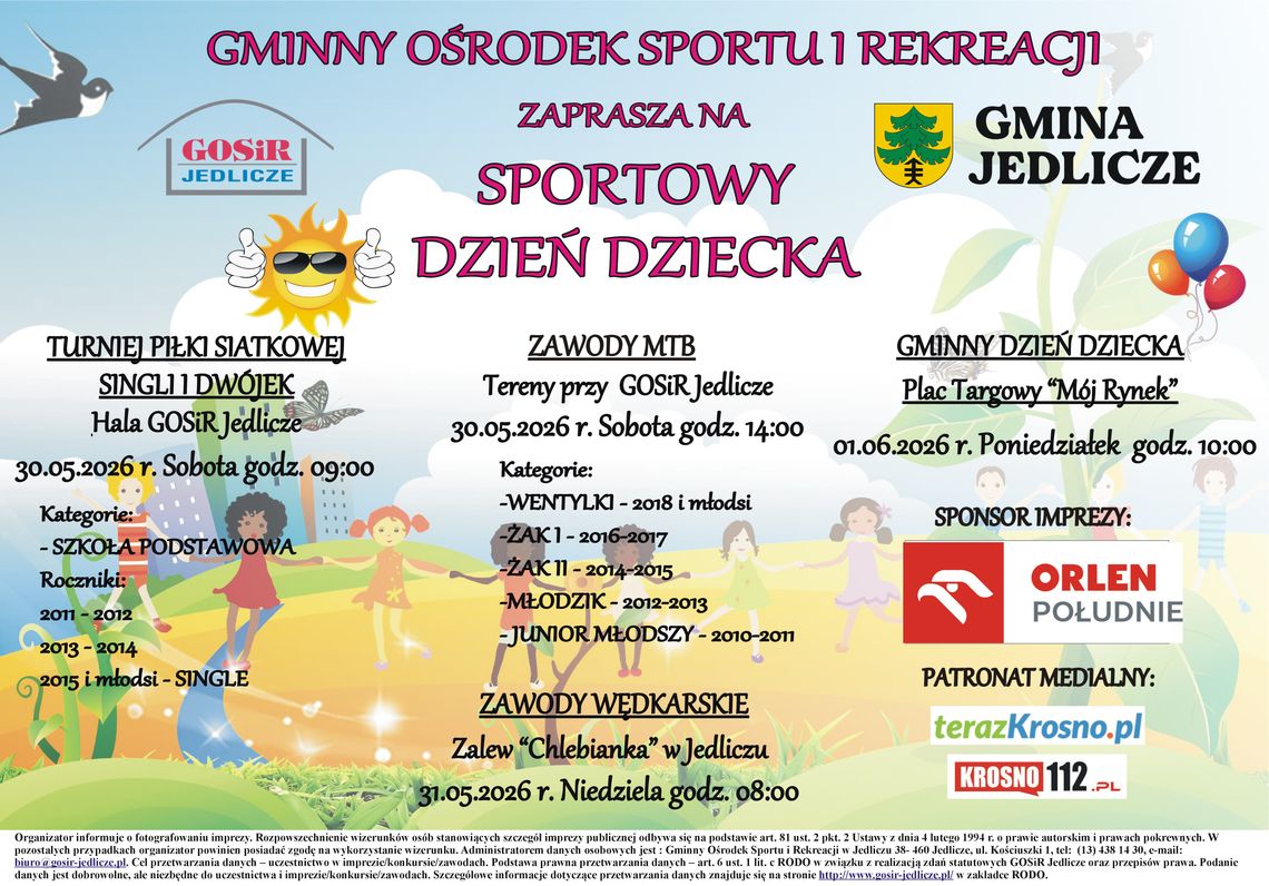 Sportowy Dzień Dziecka w Jedliczu