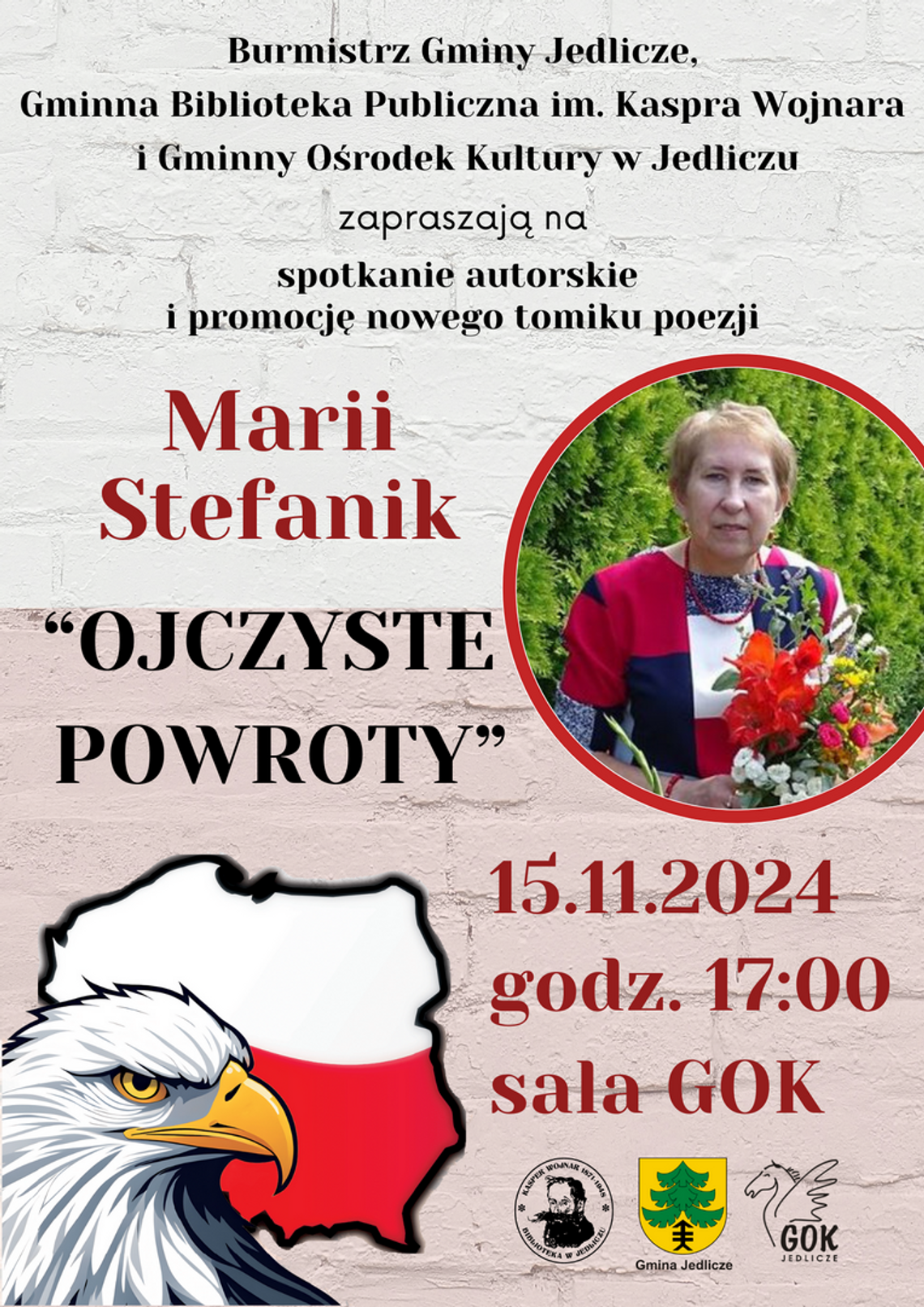 Spotkanie autorskie oraz promocja tomiku poezji Marii Stefanik