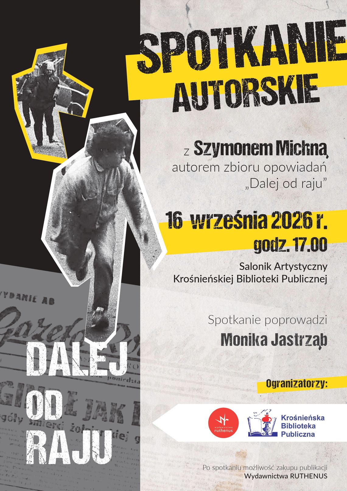 Spotkanie autorskie z Szymonem Michną Spotkanie autorskie z Szymonem Michną