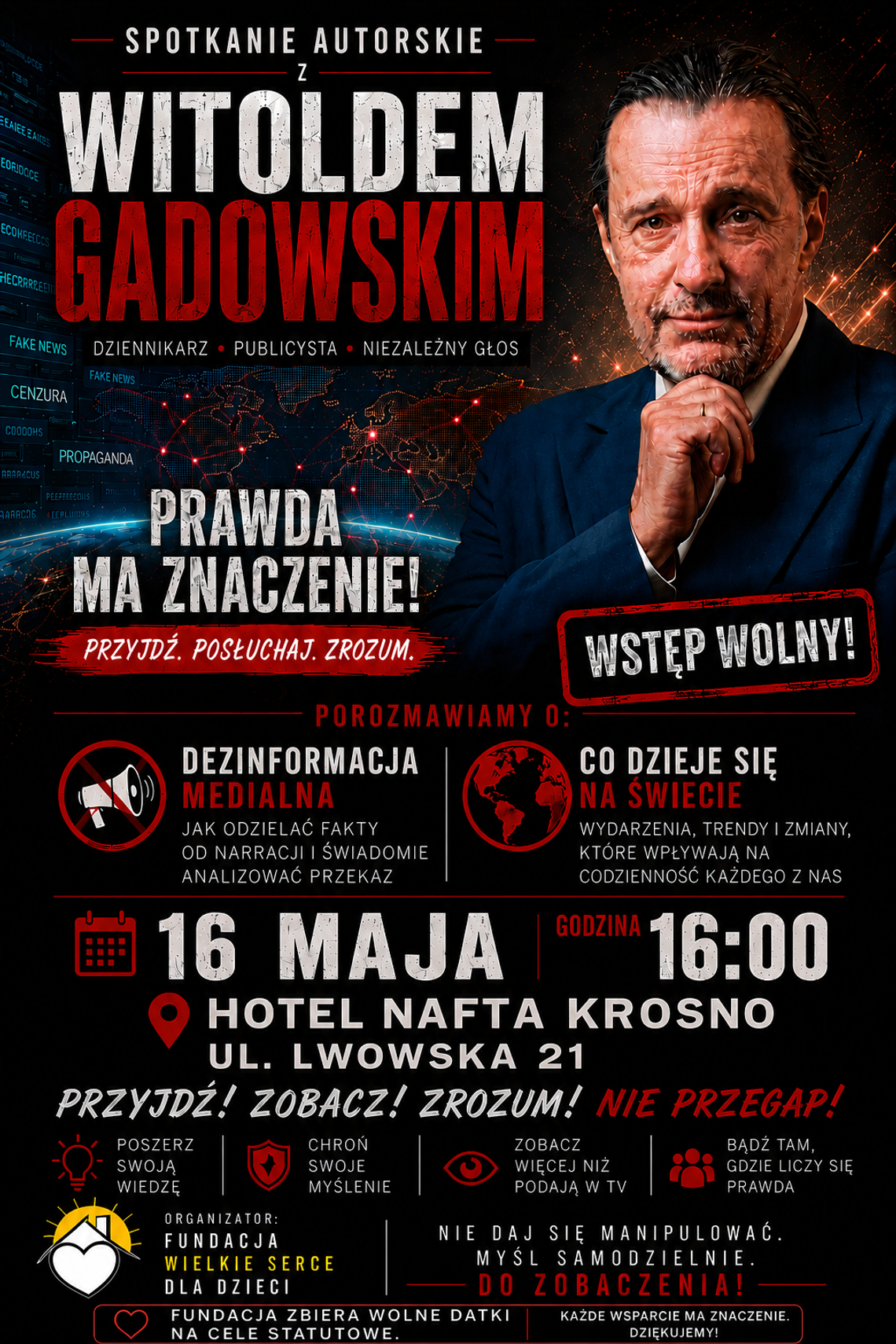 Spotkanie autorskie z Witoldem Gadowskim