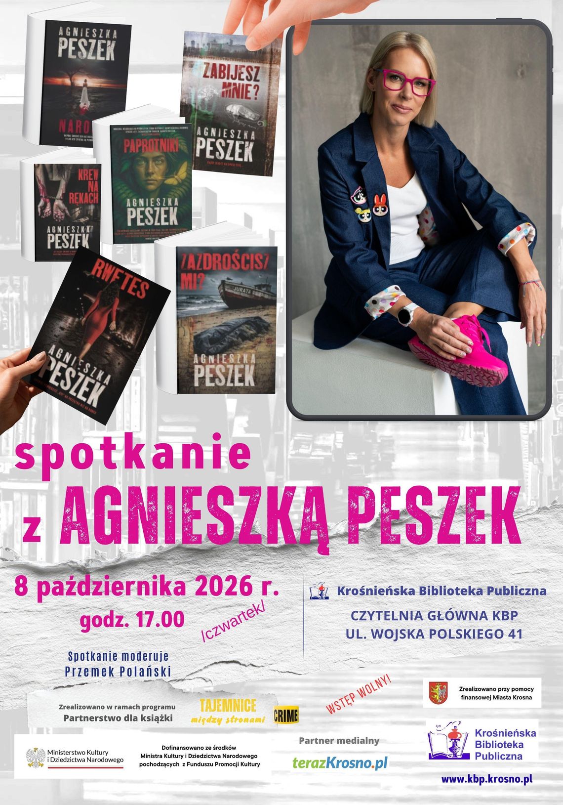 Spotkanie z Agnieszką Peszek Spotkanie z Agnieszką Peszek