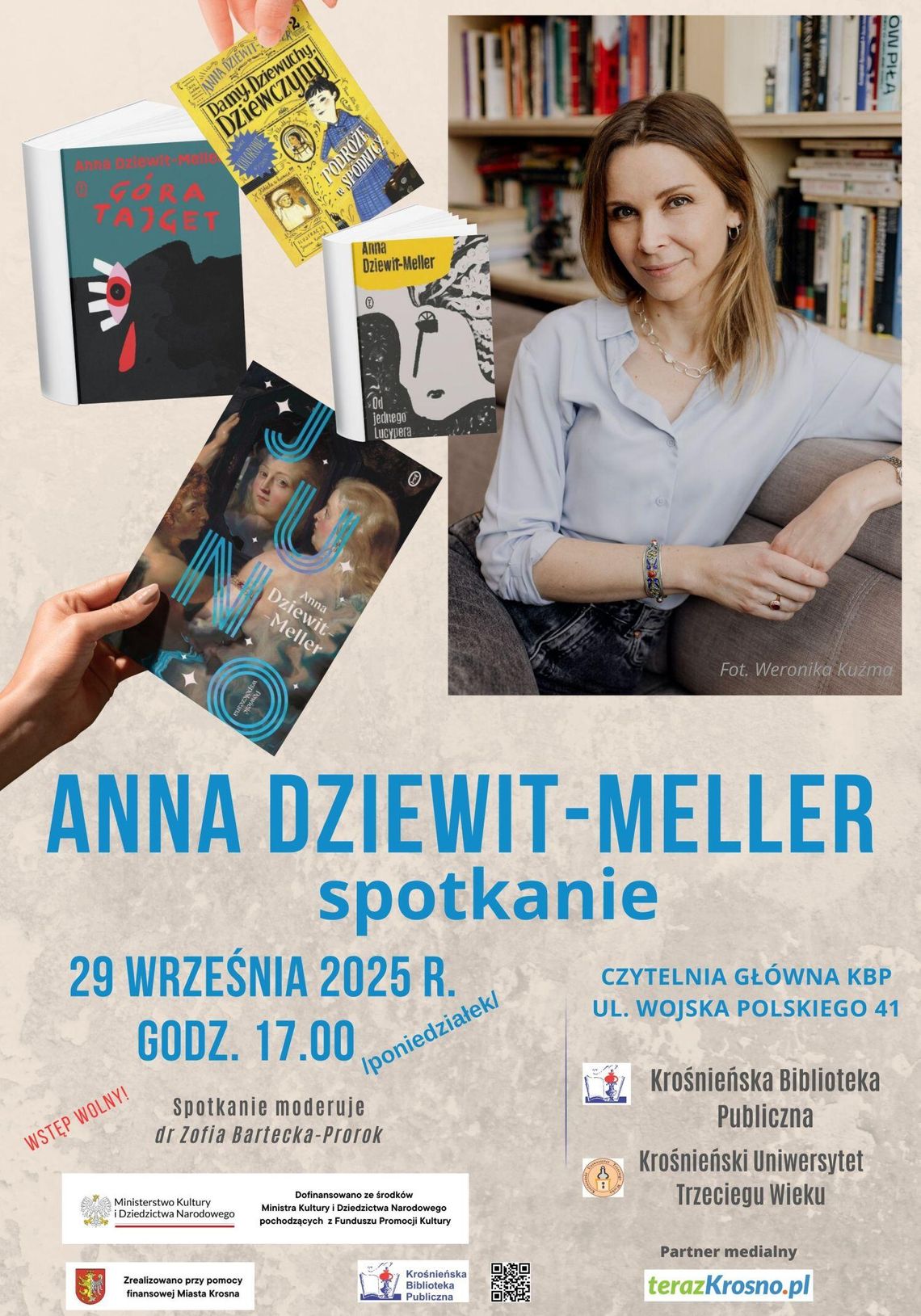 Spotkanie z Anną Dziewit-Meller