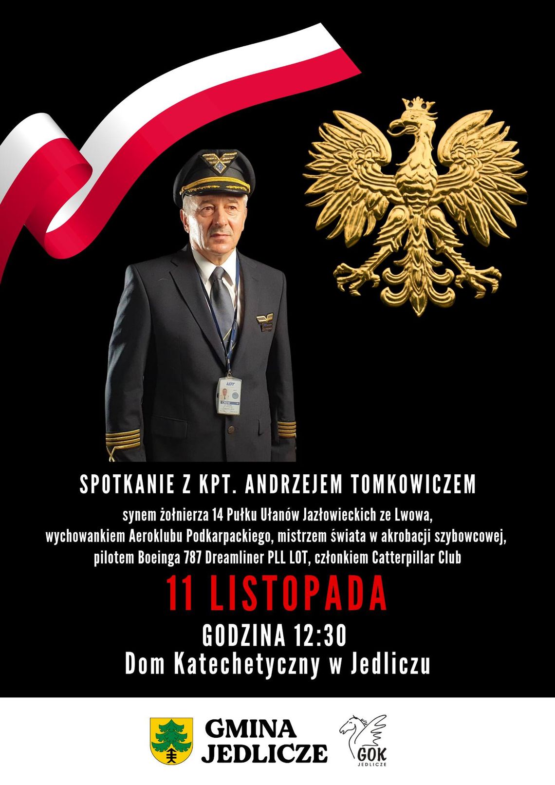 Spotkanie z kpt. Andrzejem Tomkowiczem Spotkanie z kpt. Andrzejem Tomkowiczem