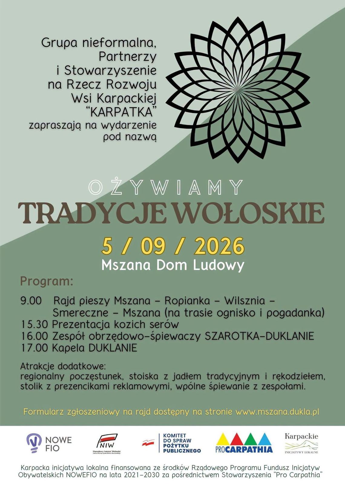 Spotkanie z kulturą wołoską w Mszanie Spotkanie z kulturą wołoską w Mszanie
