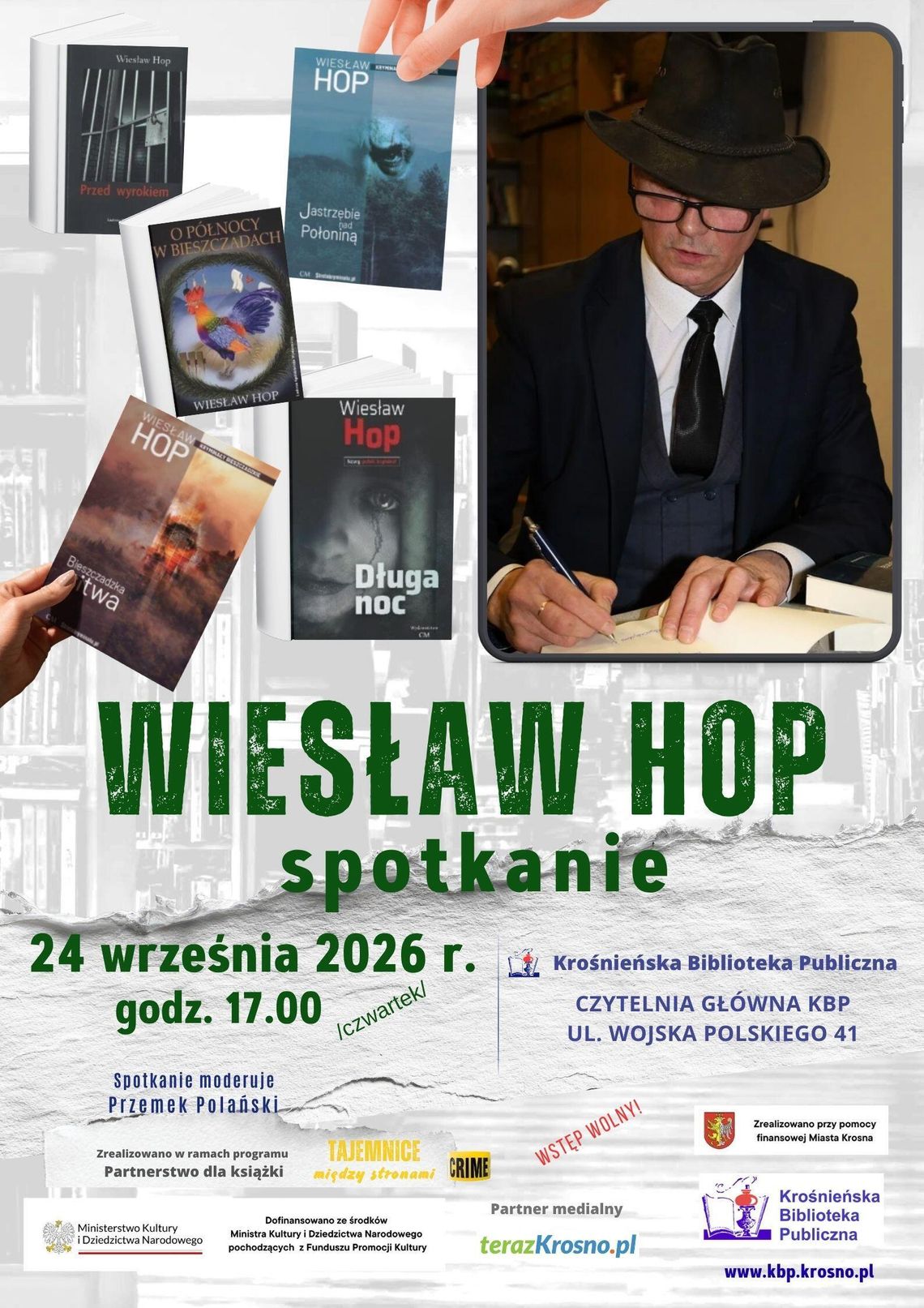 Spotkanie z Wiesławem Hopem Spotkanie z Wiesławem Hopem