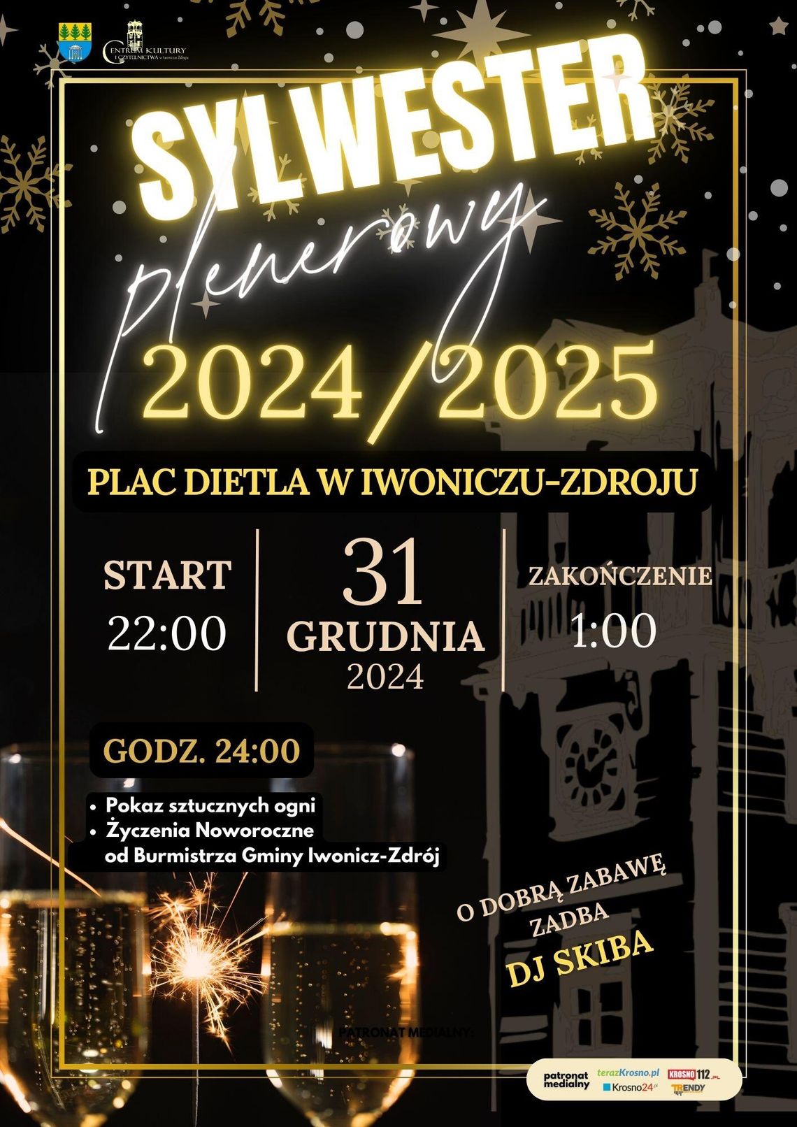 Sylwester plenerowy w Iwoniczu-Zdroju Sylwester plenerowy w Iwoniczu-Zdroju