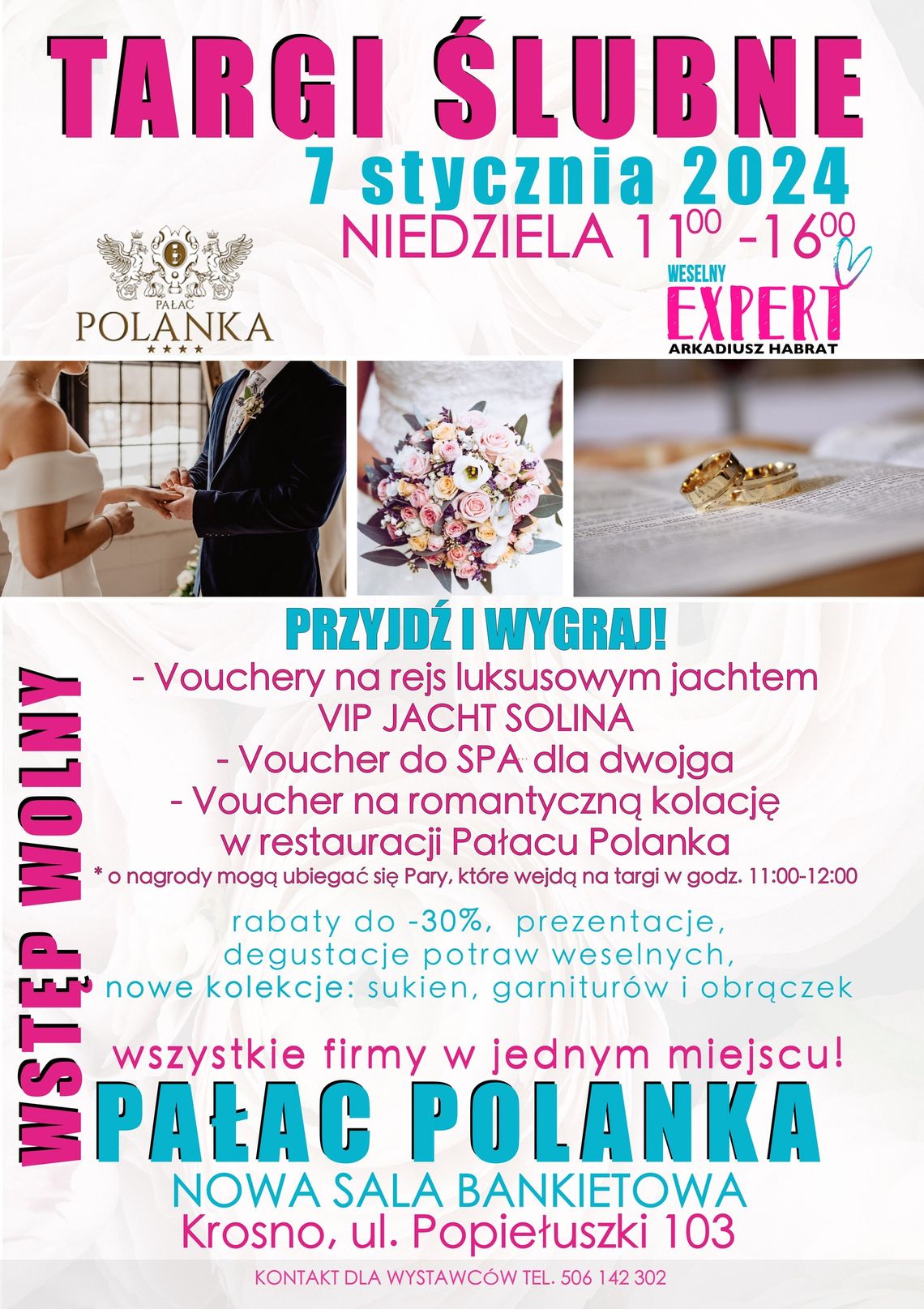 Targi Ślubne 2024 w Pałacu Polanka Targi Ślubne 2024 w Pałacu Polanka