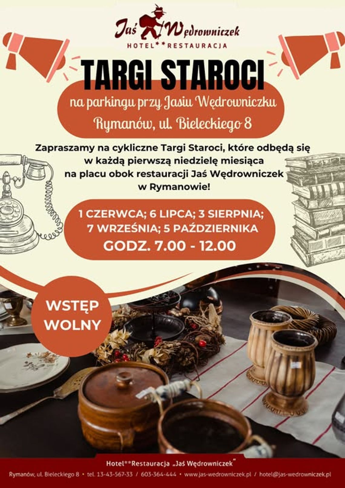 Targi Staroci i Rękodzieła przy Jasiu Wędrowniczku