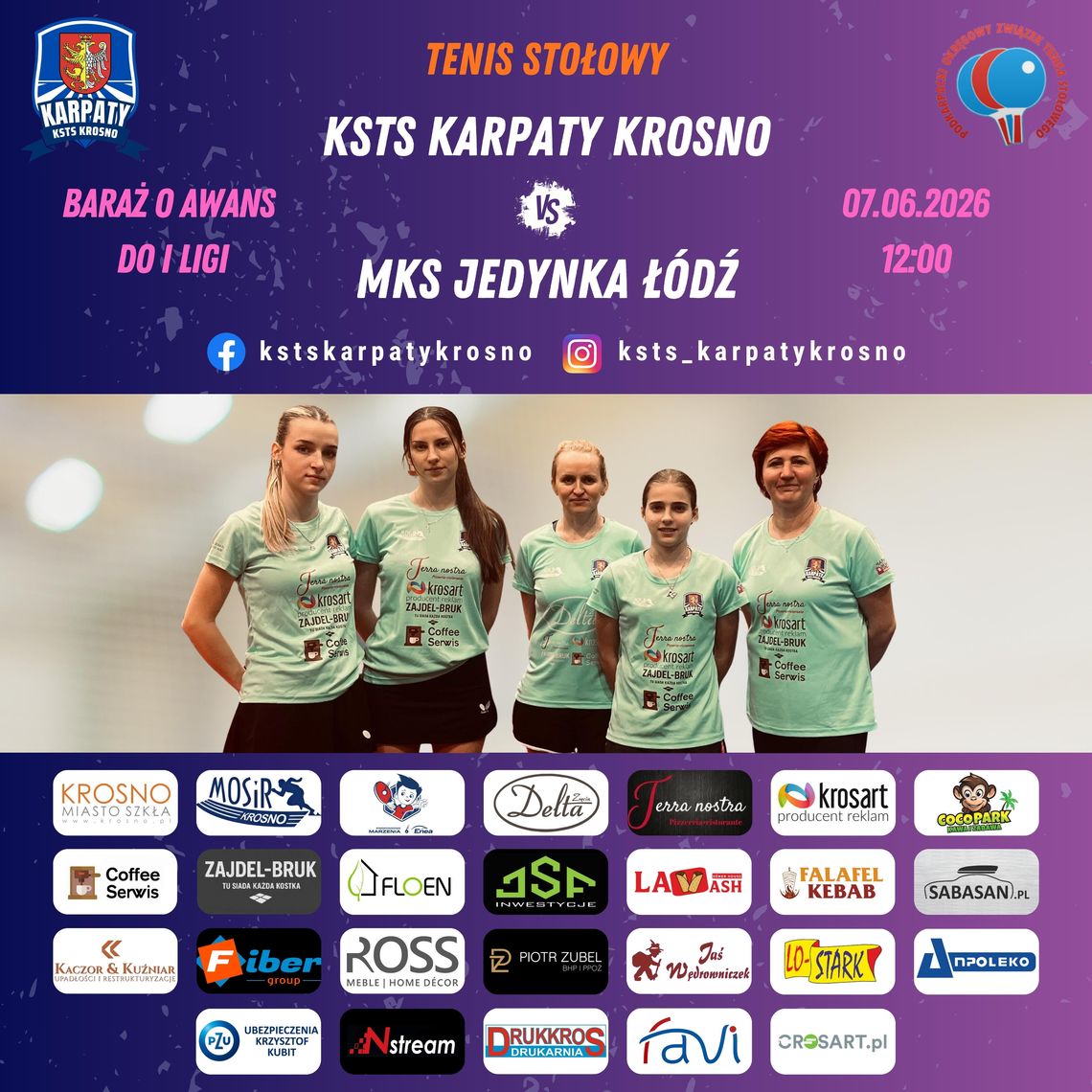 Tenis stołowy. Baraż o awans do I ligi kobiet