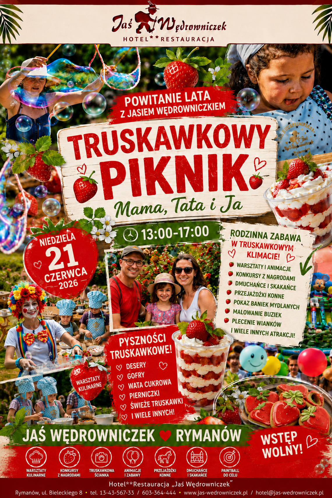Truskawkowy Piknik Mama, Tata i Ja Truskawkowy Piknik Mama, Tata i Ja