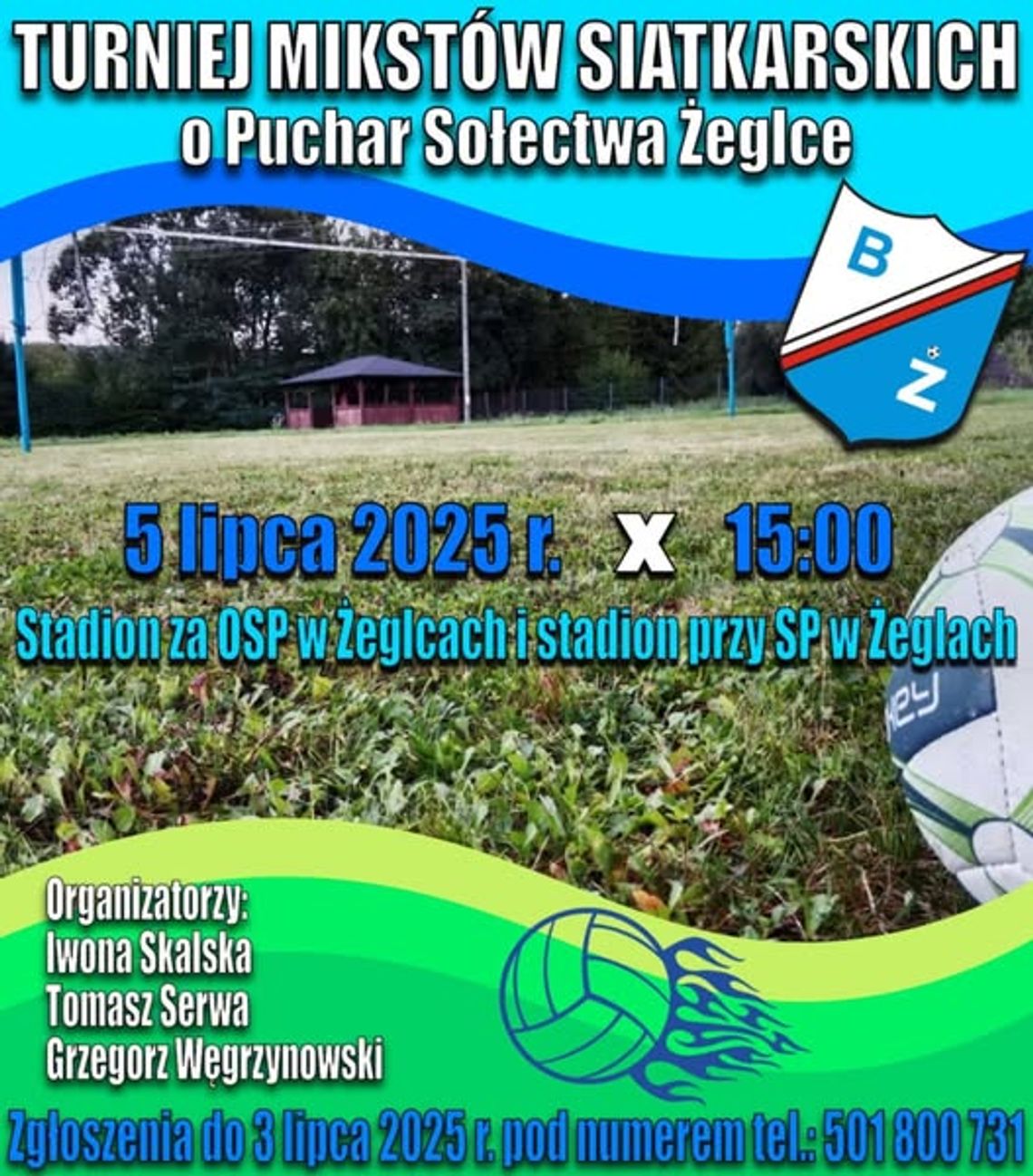 Turniej Mikstów Siatkarskich o Puchar Sołectwa Żeglec