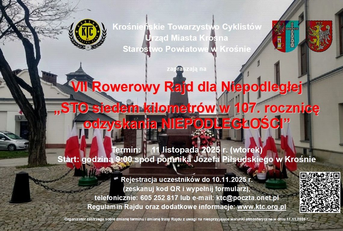 VII Rowerowy Rajd dla Niepodległej