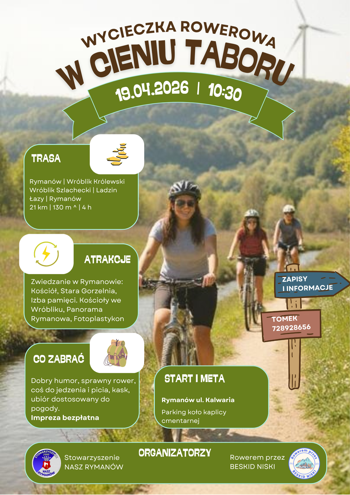 „W cieniu taboru” – rowerowa przygoda w Beskidzie Niskim „W cieniu taboru” – rowerowa przygoda w Beskidzie Niskim