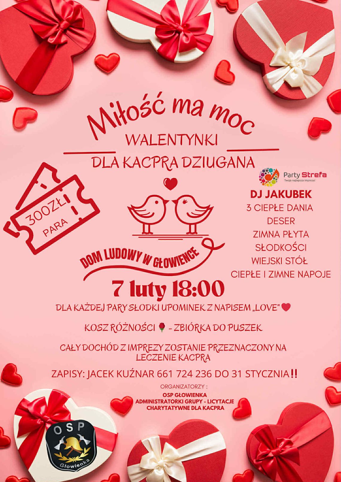 Walentynki dla Kacpra Dziugana