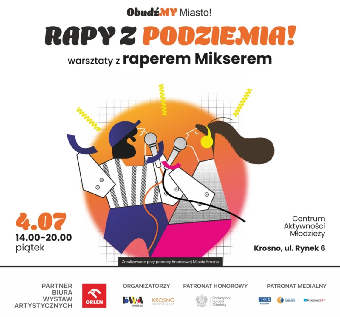 Warsztaty rapowe w CAM Warsztaty rapowe w CAM