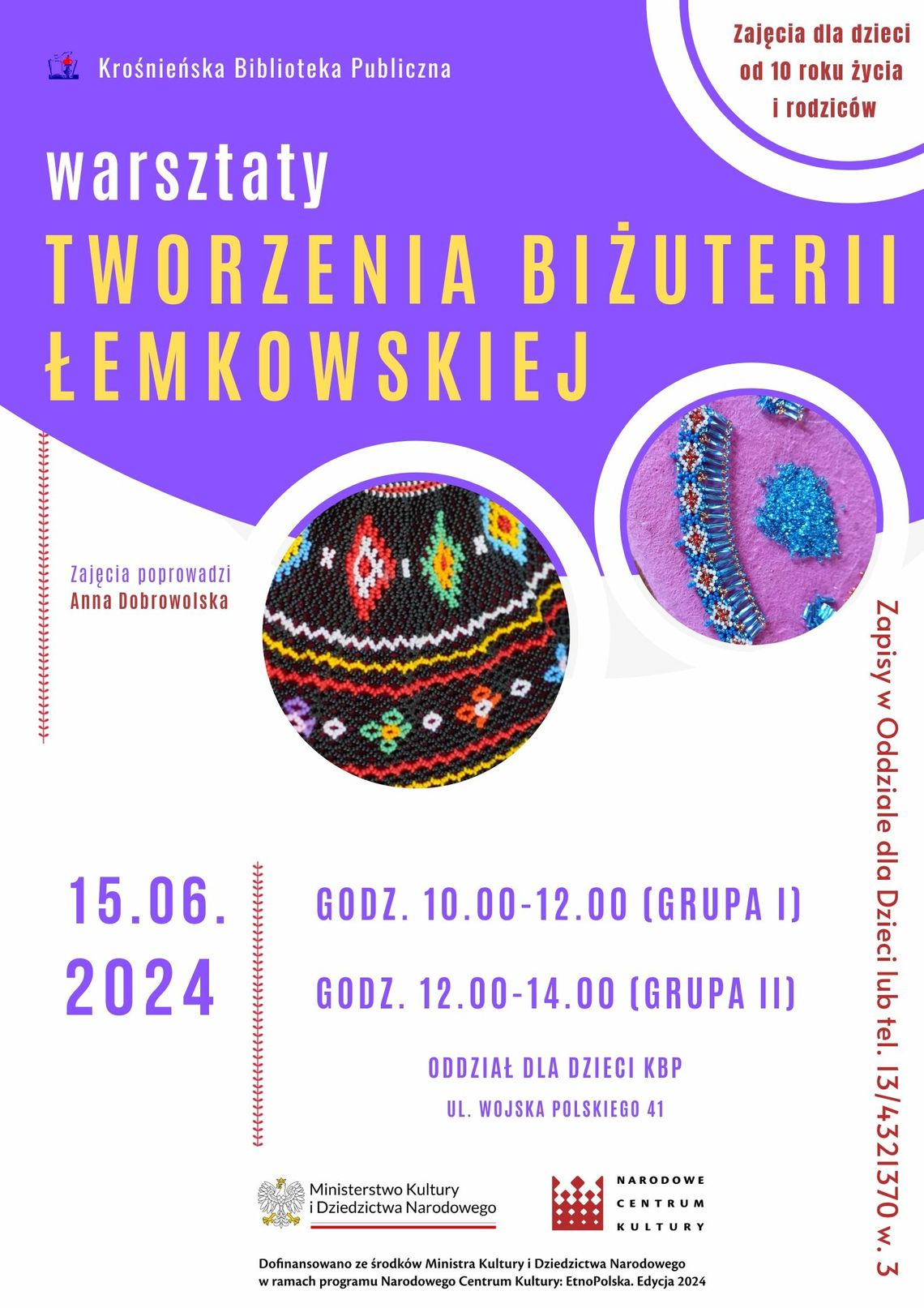 Warsztaty tworzenia biżuterii łemkowskiej Warsztaty tworzenia biżuterii łemkowskiej