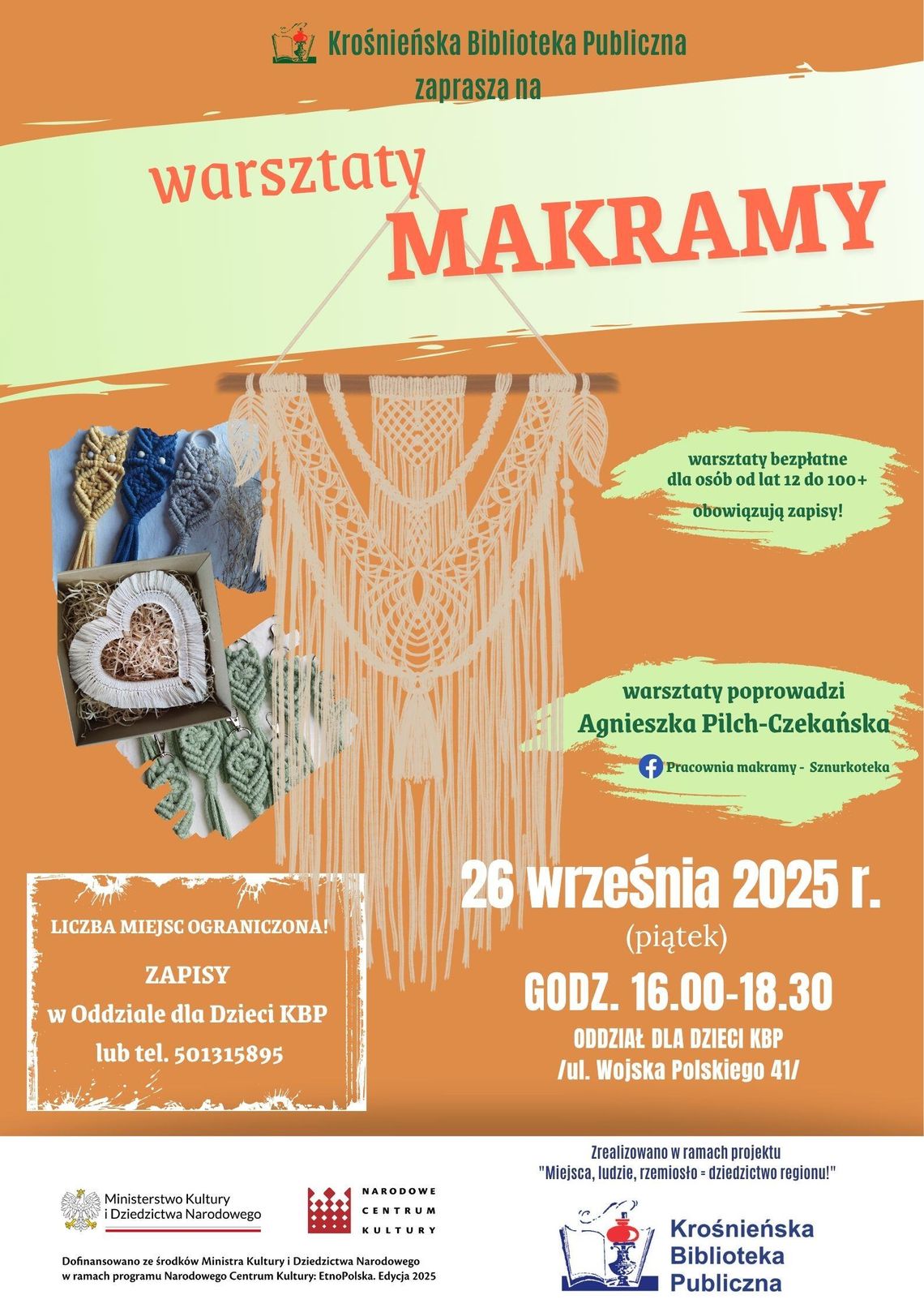 Warsztaty tworzenia makramy Warsztaty tworzenia makramy