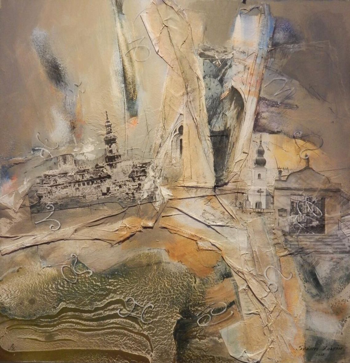 Wernisaż wystawy "Fragmenty" autorstwa Zoltána Szényi