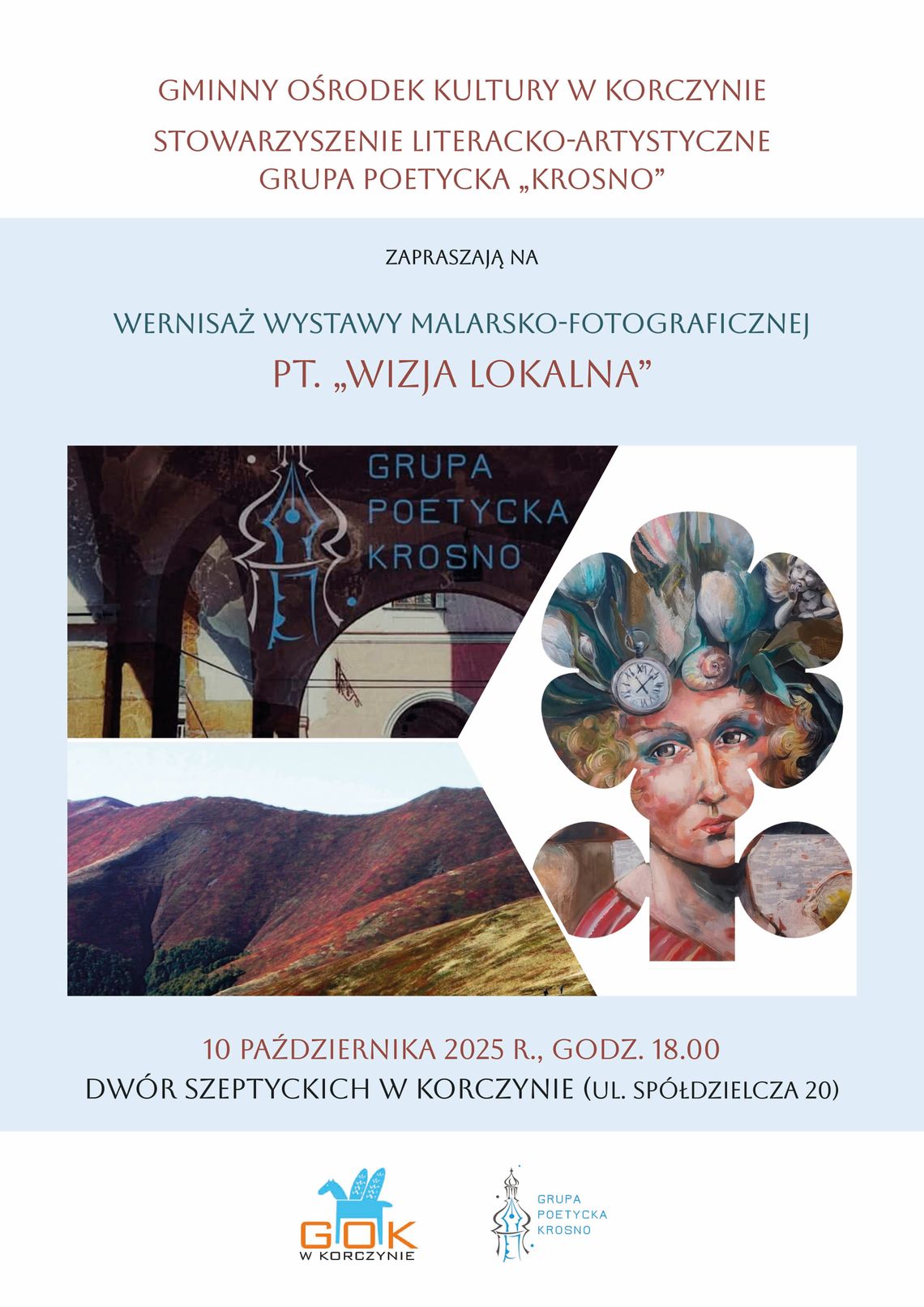 Wernisaż wystawy malarsko-fotograficznej "Wizja lokalna"