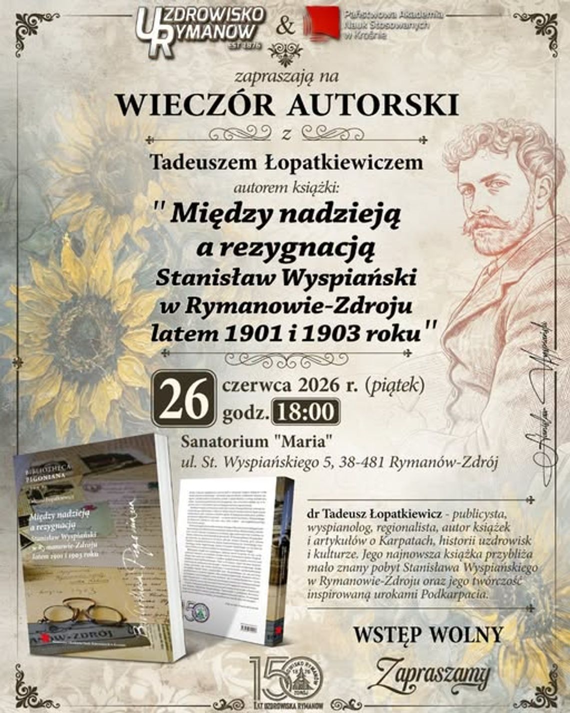 Wieczór autorski z Tadeuszem Łopatkiewiczem