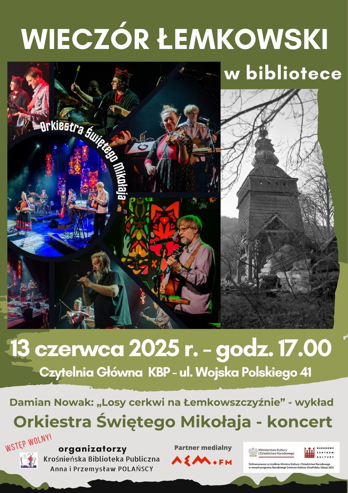Wieczór Łemkowski w bibliotece Wieczór Łemkowski w bibliotece