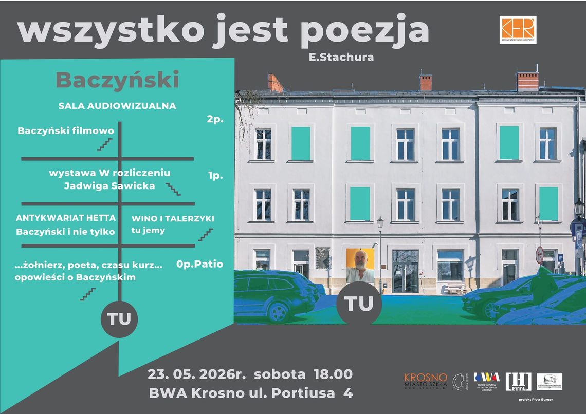 „Wszystko jest poezja”. Wieczór poświęcony Baczyńskiemu w Krośnie