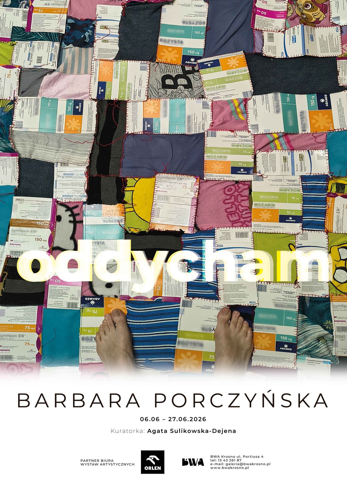 Wystawa Barbary Porczyńskiej „Oddycham” Wystawa Barbary Porczyńskiej „Oddycham”
