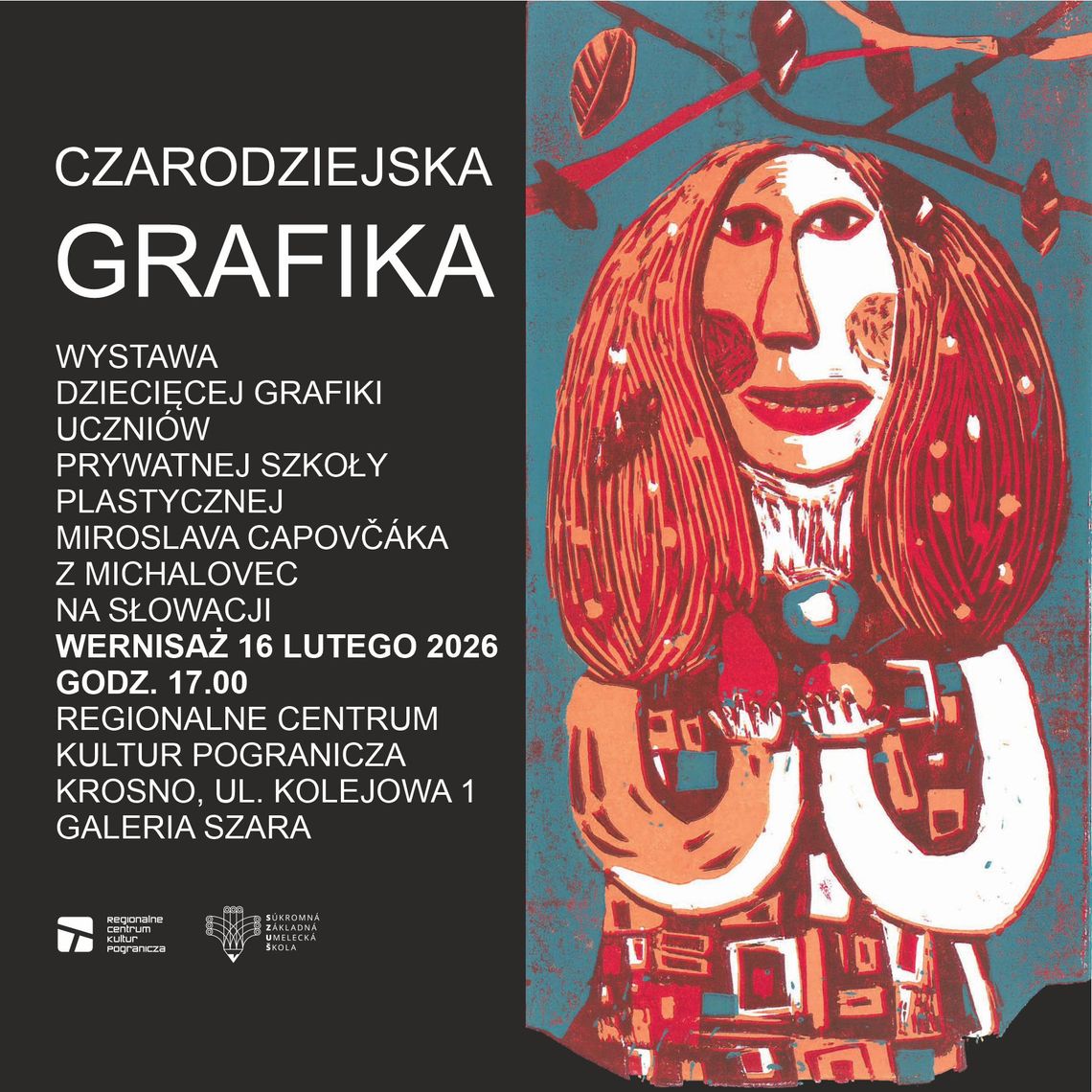 Wystawa "czarodziejska grafika" w RCKP w Krośnie