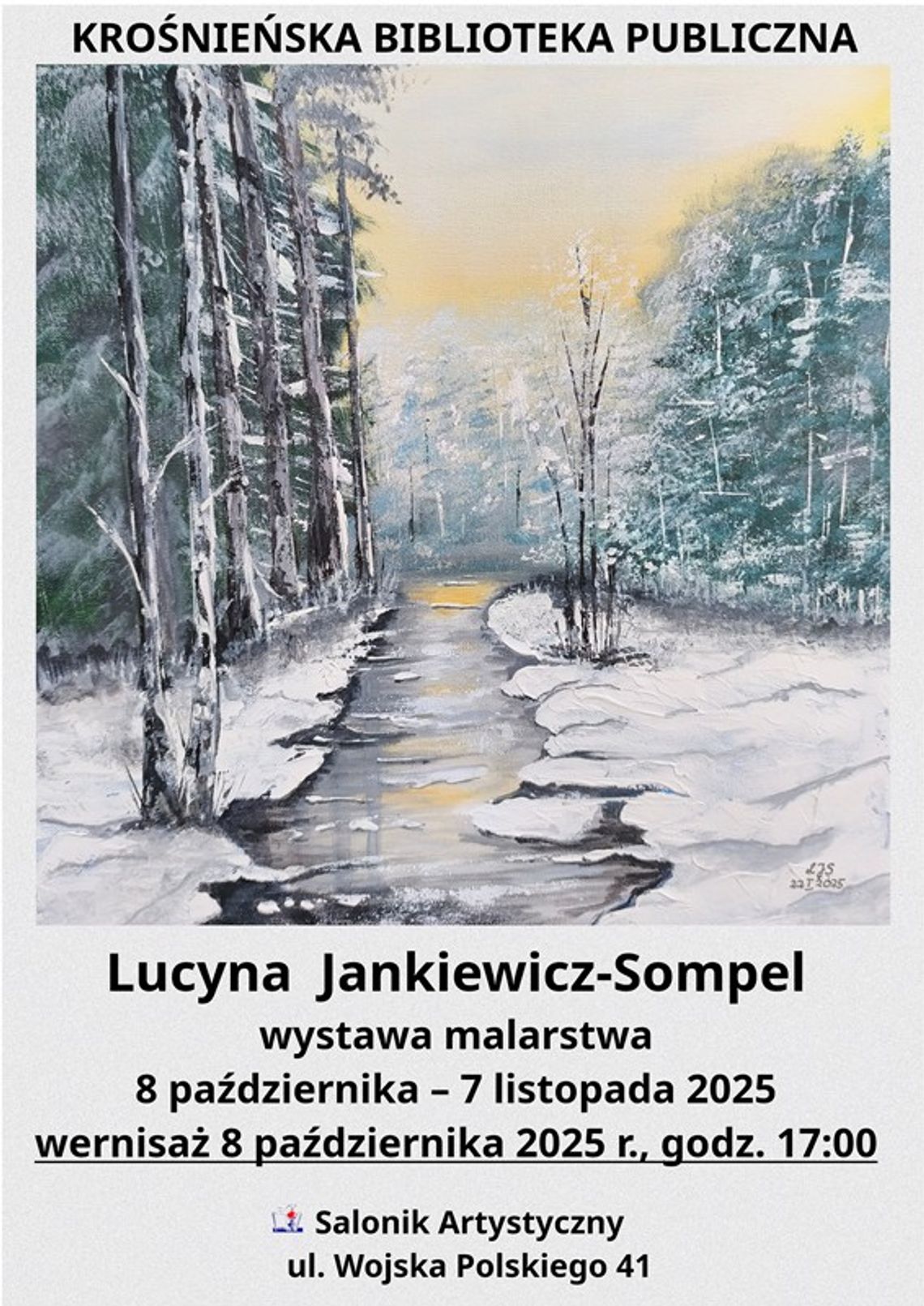 Wystawa malarstwa Lucyny Jankiewicz-Sompel