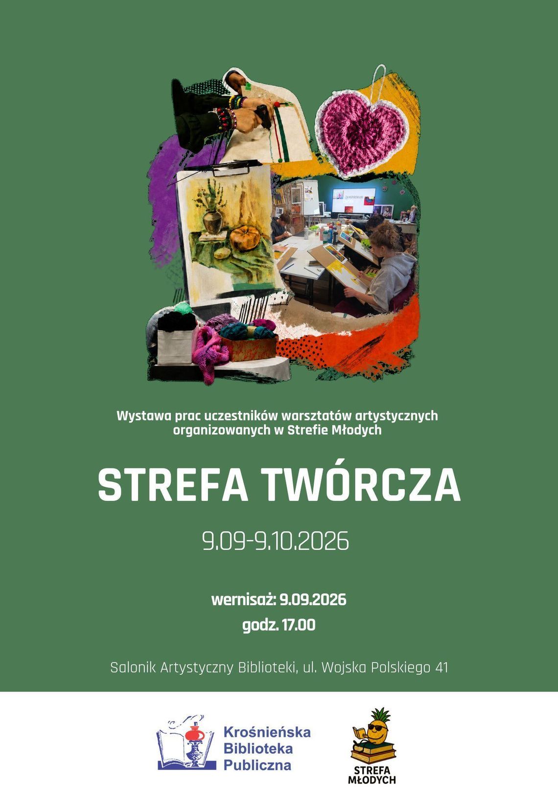 Wystawa plastyczna "Strefa Twórcza" Wystawa plastyczna "Strefa Twórcza"