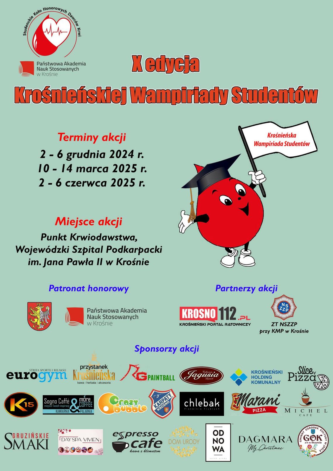 X Krośnieńska Wampiriada Studentów X Krośnieńska Wampiriada Studentów