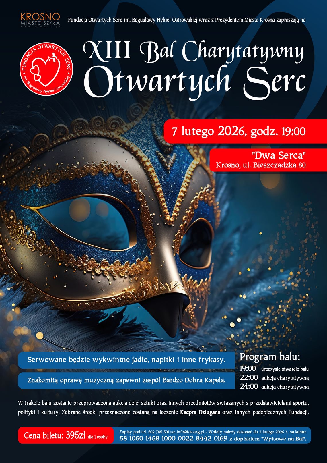 XIII Bal Charytatywny Otwartych Serc