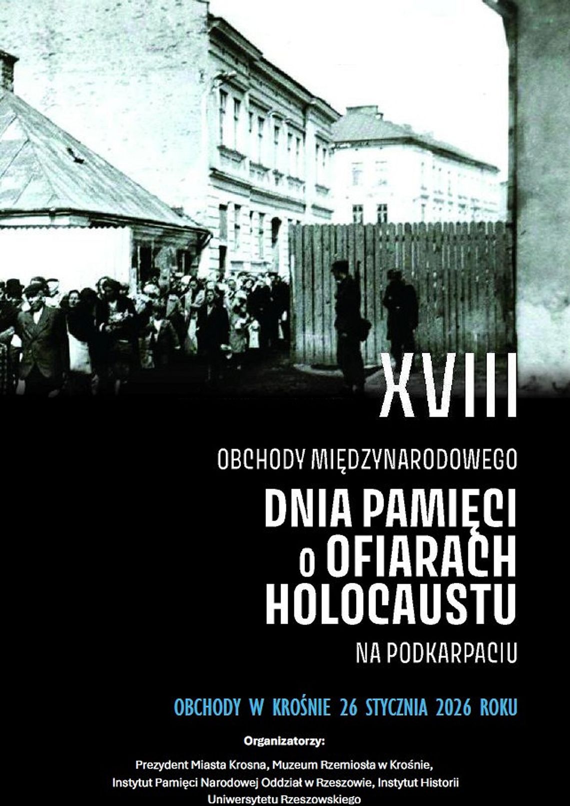 XVIII Obchody Międzynarodowego Dnia Pamięci o Ofiarach Holokaustu w Krośnie