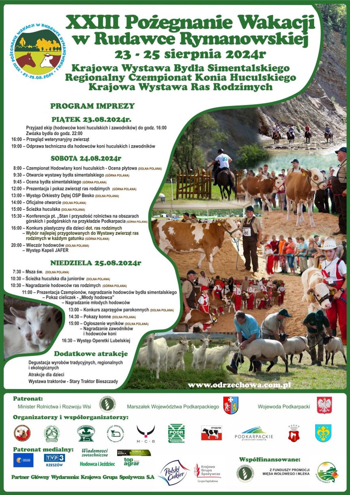XXIII Pożegnanie Wakacji w Rudawce Rymanowskiej XXIII Pożegnanie Wakacji w Rudawce Rymanowskiej