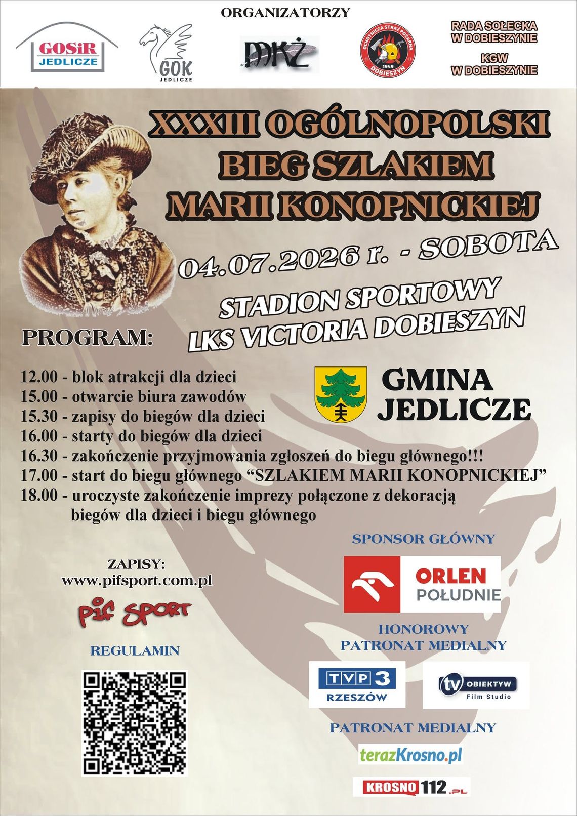 XXXIII Ogólnopolski Bieg Szlakiem Marii Konopnickiej XXXIII Ogólnopolski Bieg Szlakiem Marii Konopnickiej