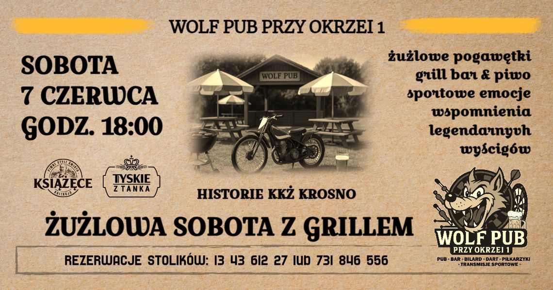 Żużlowa Sobota z Grillem nad Wisłokiem Żużlowa Sobota z Grillem nad Wisłokiem