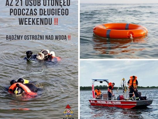 21 Ofiar Tragiczny Bilans Utonięć Podczas Długiego Weekendu 9973