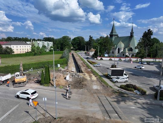 Intensywne prace na linii kolejowej nr 108 w Krośnie – postępy na kluczowych odcinkach