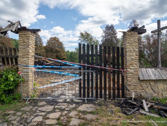 Pożar w sanockim skansenie. Są plany odtworzenia spalonego kościoła